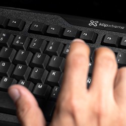 Teclado Klip Xtreme KKS-050S | Fiable y Cómodo con Cable USB