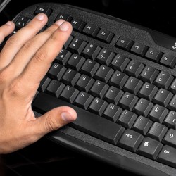 Teclado Klip Xtreme KKS-050S | Fiable y Cómodo con Cable USB