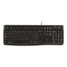 Logitech K120: Teclado USB Robusto y Cómodo para Diario