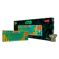 Teclado Primus Gaming Star Wars Grogu: Edición Limitada TKL RGB