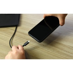 Cable con conector USB Tipo-C® macho a USB 2.0 A macho