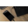 Cable trenzado con conector USB Tipo-C® macho a USB 2.0 A macho