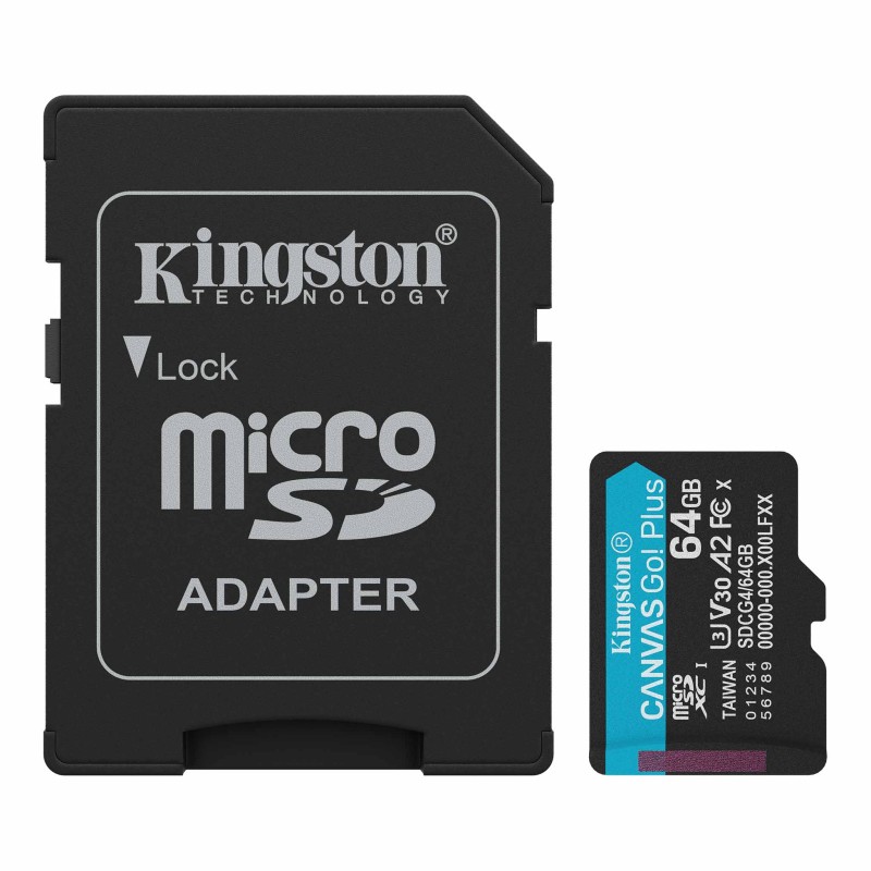 Tarjeta de memoria microSD Canvas Go! Plus