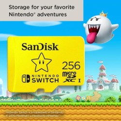Tarjetas de memoria con licencia de Nintendo® para Nintendo Switch™ - 256 GB