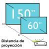 Proyector BenQ MS560 DLP 4000 Lúmenes SVGA 800x600 HDMI VGA