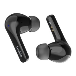 Audifonos Inalámbricos Con Microfono Belkin Soundform Motion Color Negro