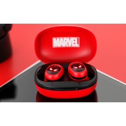 Audífonos Xtech TWS Con Estuche De Carga Portátil Spider – Man (Rojo)