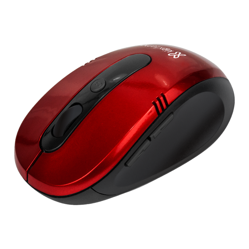 Klip Xtreme KMW-330 Vector - Ratón - ergonómico - Rojo