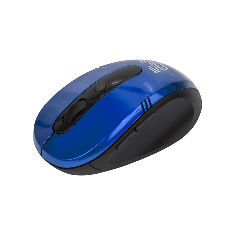 Klip Xtreme KMW-330 Vector - Ratón - ergonómico - Azul