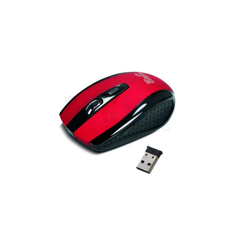 Klip Xtreme Klever KMW-340 - Ratón - óptico - Rojo
