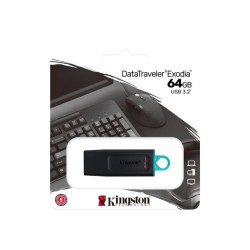 Kingston DataTraveler Exodia - Unidad flash USB - 64 GB